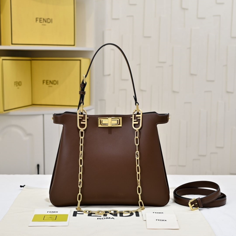 F**di top handle bags